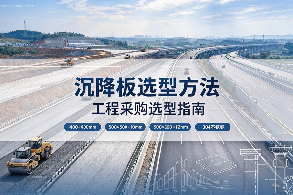 西乡沉降板选择方法