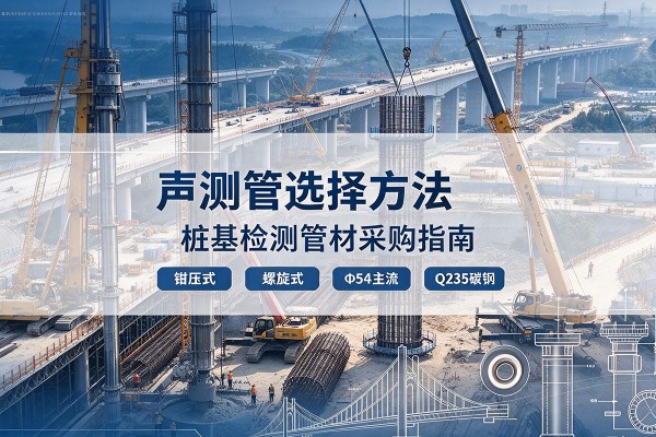 西乡声测管选型标准