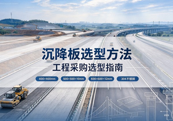西乡沉降板选择方法