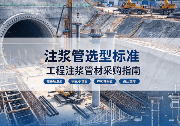 西乡注浆管选型标准